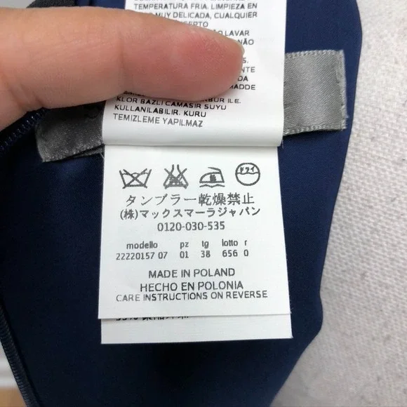 SportMax Midi Sheath Dress Womens 4 Sleeveless Floral Teacher Career Business - Picture 13 of 15